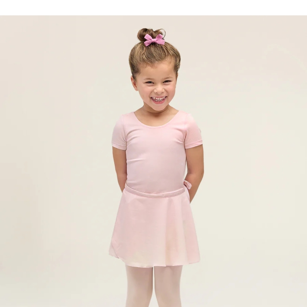 Pink Stelle Ballet Outfit with Knit Leg Warmers